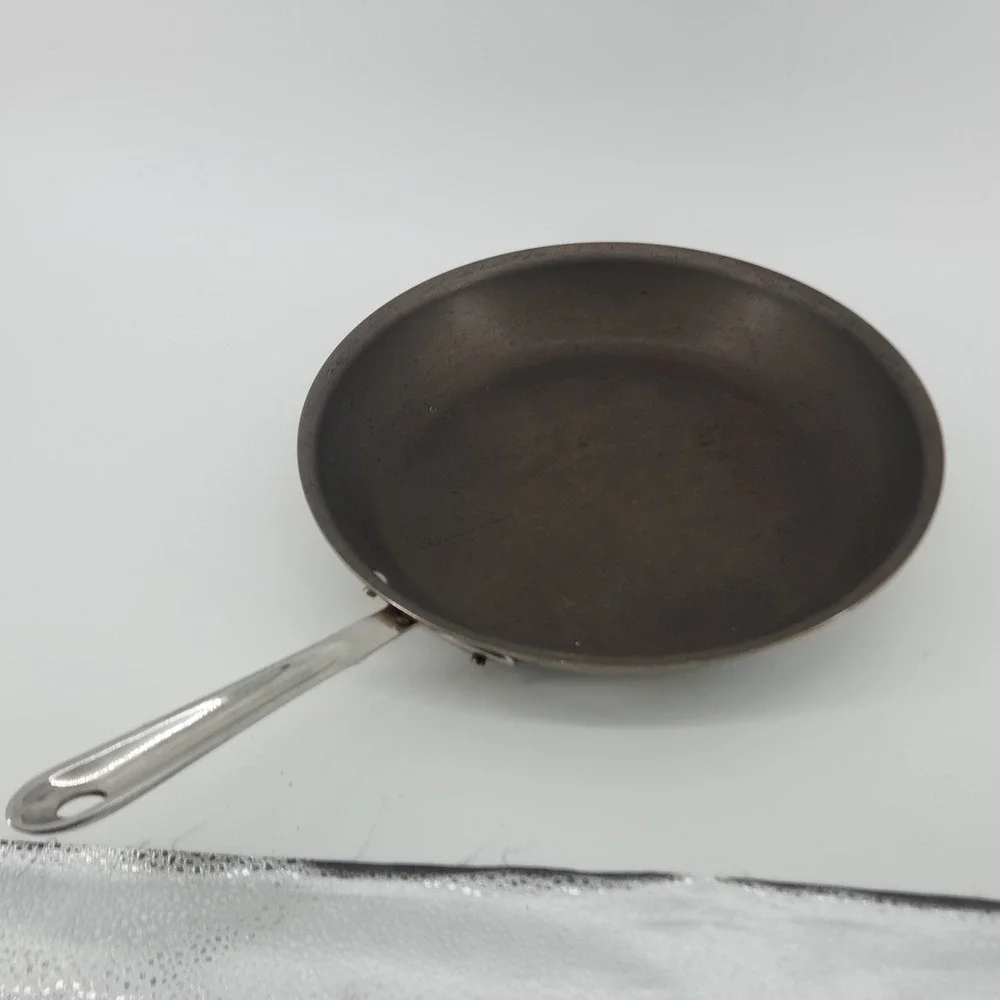 All-Clad D5 Stainless 12 Inch Fry Pan Skillet USA Made No Lid